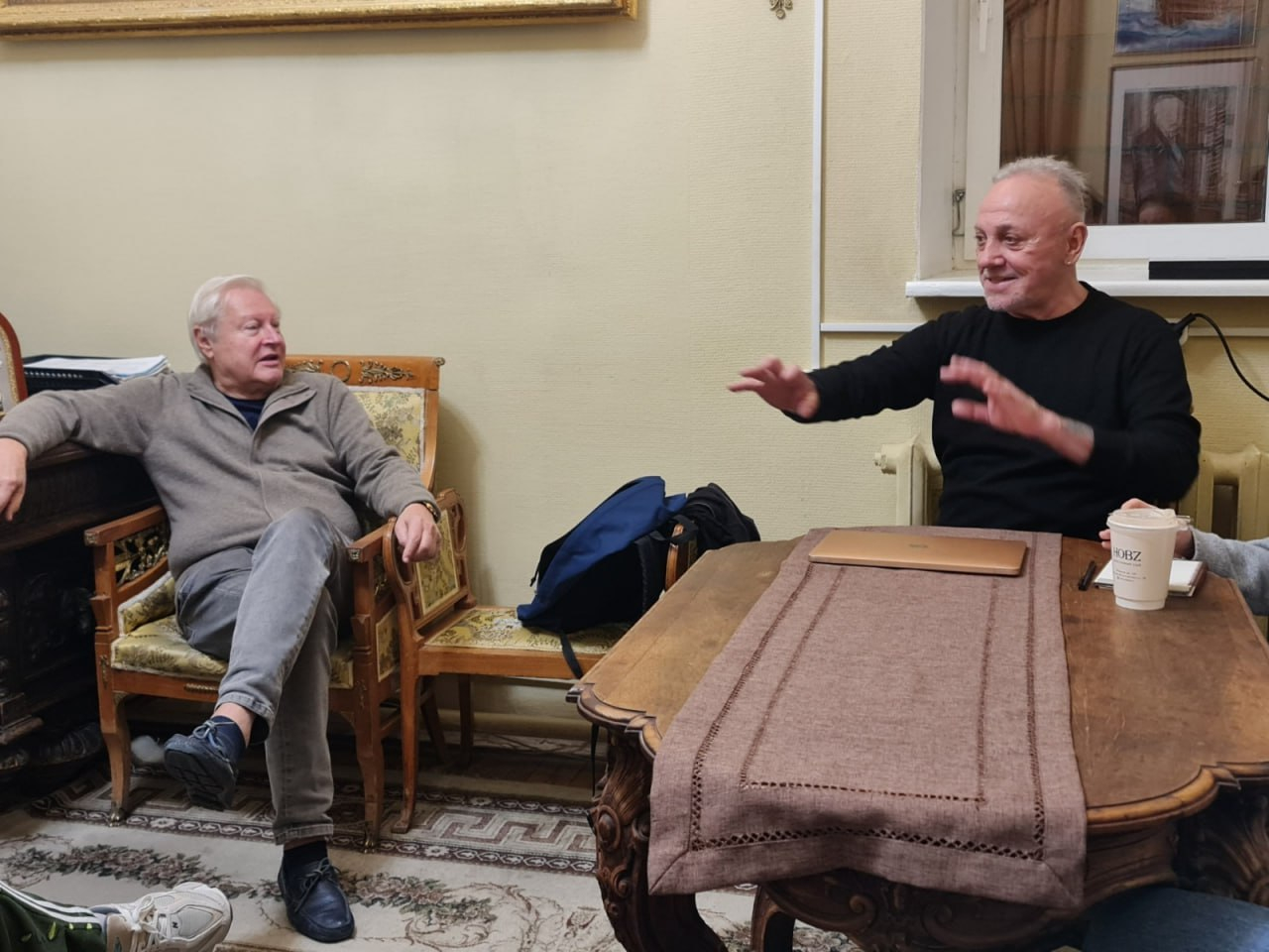 Юрий Шварцкопф и Даниэль Лападула